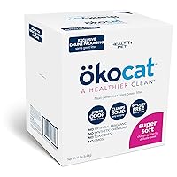 ökocat Super Soft Natural Wood Clumping Cat Litter with Odor Control 14 lbs Large