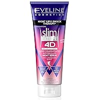 Eveline Slim Extreme 4D Cellulite Cream - Night Lipo Shock Therapy, 250ml for All Skin Types
