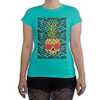 Function - Pineapple Skull Women's Fashion T-Shirt