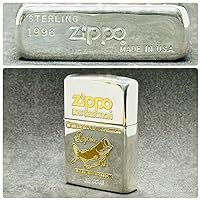 Zippo sterling sliver black bass sterling silver