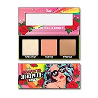 Rude - NoFilter 3D Face Palette - Roses