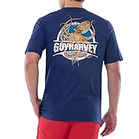 Guy Harvey Men’s Billfish Collection Short Sleeve Pocket T-Shirt