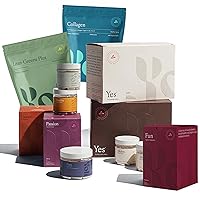 Yoli® Transformation Bundle Transformation Kit, Enzyme Supplements, Collagen Powder, Lean Greens Plus, Fun Electrolytes Powder (Raspberry)