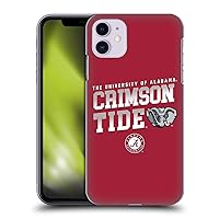 Officially Licensed University of Alabama UA Crimson Tide Hard Back Case Compatible with Apple iPhone 11