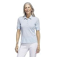 adidas Womens Melange Golf Polo Shirt