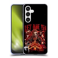 Head Case Designs Officially Licensed WWE Let Me in Bray Wyatt Soft Gel Case Compatible with Samsung Galaxy S24 5G