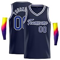Custom Basketball Jersey Stitched Personalized Name Number 90s Hip Hop Sports Shirts for Men/Youth