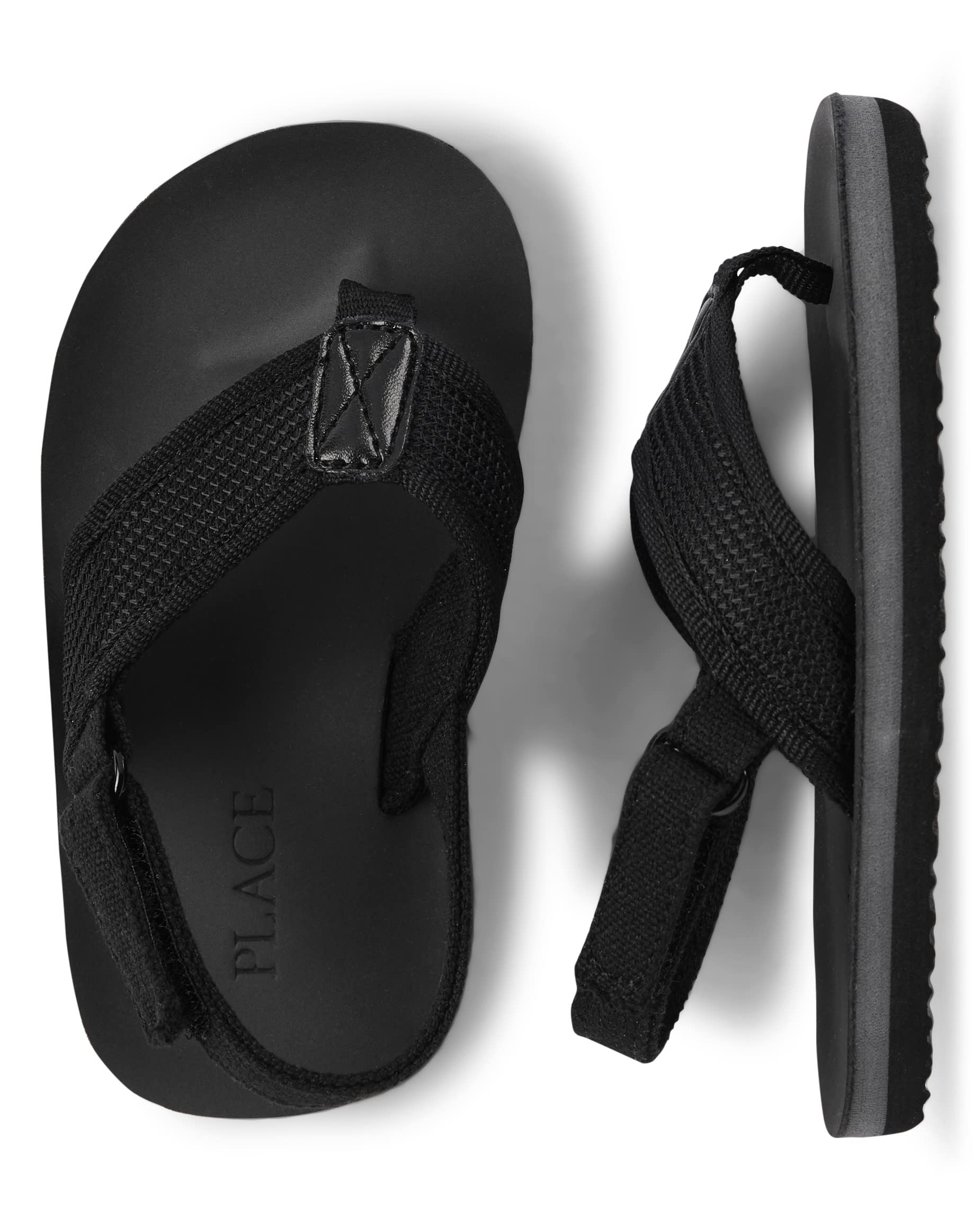 The Children's Place Boy's and Toddler Flip Flops with Backstrap