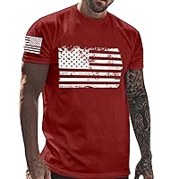 USA Baseball Shirt America Mens Shirt Muscle top Mens Short Sleeve tee Shirt Black Crewneck Tshirt Men
