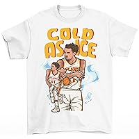 Trae Young Cold As Ice Cartoon Style Atlanta T-Shirt