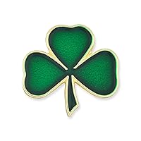 PinMart St. Patrick's Day Lapel Pin – Jewelry for Women and Men – Irish Culture Celebration Pin – Cast Pewter and Antique Bronze - Gold or Nickel Plated Enamel Brooch with Locking Back