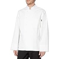Covered Button Chef Coat