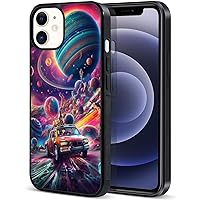 Anti-Scratch Protective Phone Case for iPhone 11 for Apple iPhone 11 6.1 inch an Ultra Realistic Image of a Galaxy