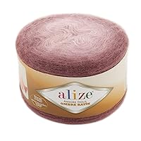 20% Wool 80% Acrylic Soft Yarn Alize Angora Gold Ombre Batik 1skn 150gr 902yds Thread Crochet Lace Hand Knitting Turkish Yarn (7295)