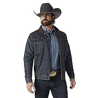 Wrangler Men's Cowboy Cut Western Lined Denim Jacket