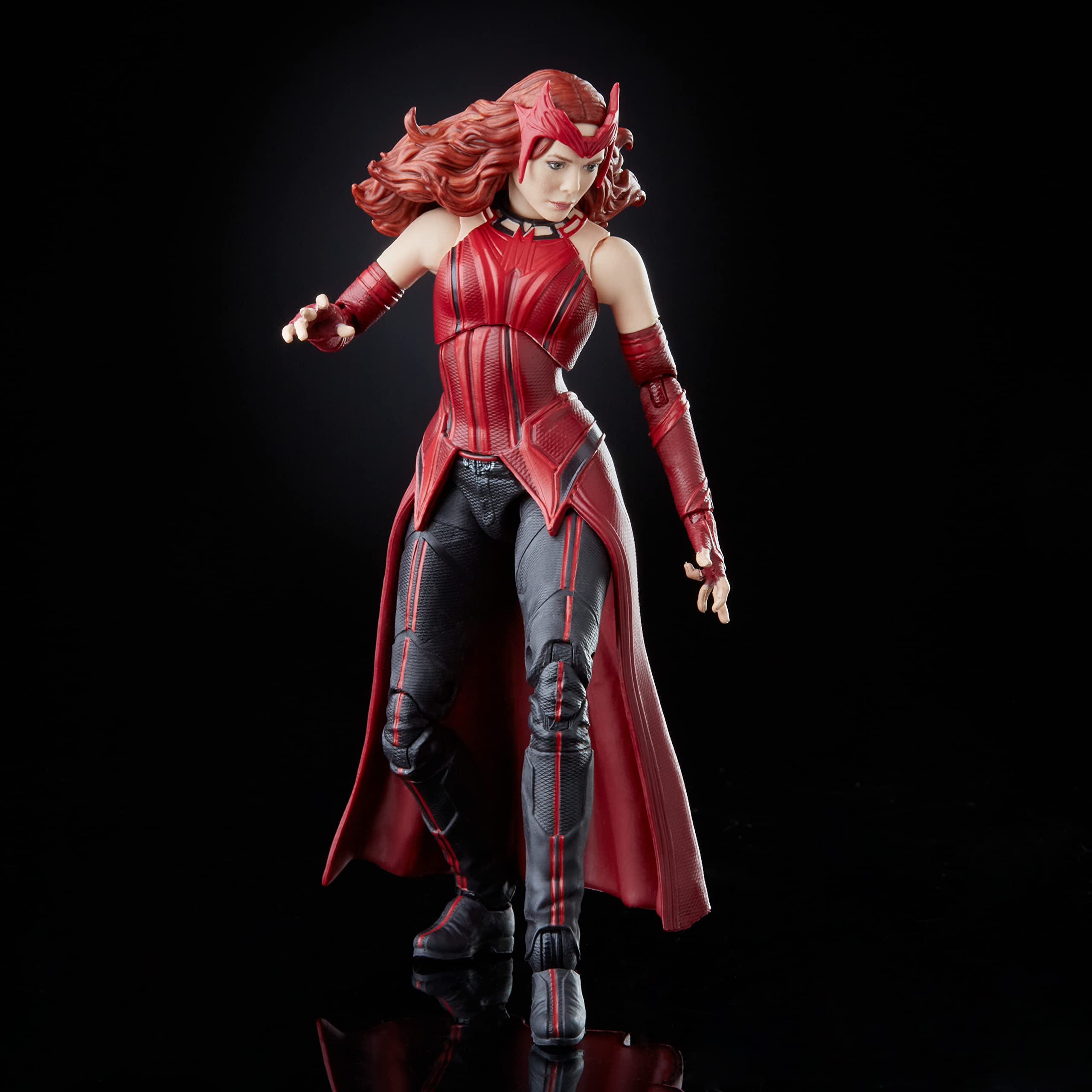 Avengers Hasbro Marvel Legends Series 6-inch Action Figure Toy Scarlet Witch, Premium Design and 4 Accessories, for Kids Age 4 and Up