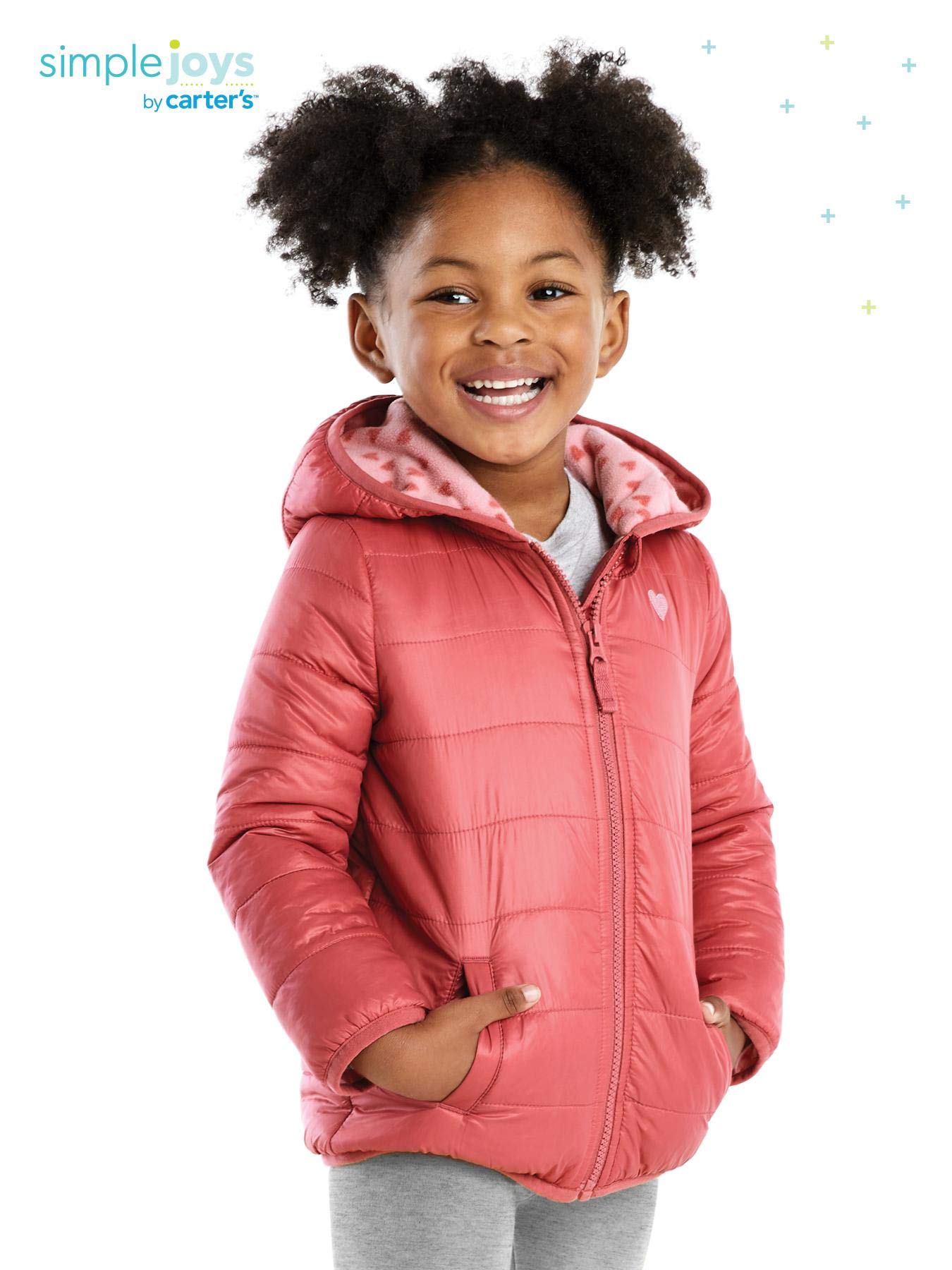 Simple Joys by Carter's Toddlers and Baby Girls' Puffer Jacket