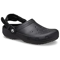 Crocs Unisex-Adult Classic Work Clogs, Slip Resistant Shoes