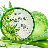 LUNES Aloe Vera Soothing Gel 300ml / 10.14oz