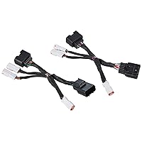 Kuryakyn 3268 Motorcycle Lighting Accessory: Plug-&-Play Wiring Adapter Kit for Honda Gold Wing 2018-19, black