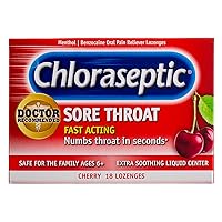 Dr. Scholl's Moleskin Padding Roll & Chloraseptic Cherry Sore Throat Lozenges 18 Count Bundle