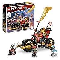 LEGO 71783 NINJAGO Equestrian-Moss Kaia EVO, Ninja Upgrade Motorcycle, Mecha Figurine and 4 Minifigures, Collecting Toys for Children from 7 Years Old