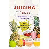 JUICING LIKE A BOSS: Your go-to hilarious recipe guide to understanding and preparing the right juice for you JUICING LIKE A BOSS: Your go-to hilarious recipe guide to understanding and preparing the right juice for you Kindle Paperback