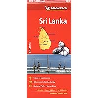 Michelin Sri Lanka Road & Tourist Map 803 Michelin Sri Lanka Road & Tourist Map 803 Map