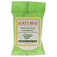 Burt's Bees Facial Cleansing Towelettes, Cucumber & Sage, 10 Count