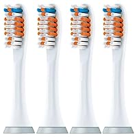 Compatible Philips Sonicare Replacement Brush Head Electric Toothbrush Heads, for Phillips Sonic Care Powerup Replacement Electric Powered Power Up C1 C2 C3 Optimal Plaque Control