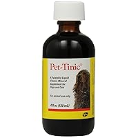 Pfizer Animal Pet-Tinic Vitamin-Mineral Supplement for Dogs and Cats, 4-Ounce