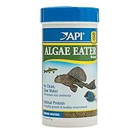 API ALGAE EATER WAFERS Algae Wafer Fish Food 6.4-Ounce Container