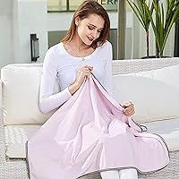 EMF 5g Anti-raiation Blankets for Anti-Raping Protection for Children in Pregnancy Soft and Breathable Apron Removable and washable-90 * 72cm