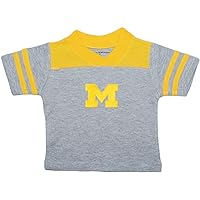University of Michigan Wolverines Baby Sport Shirt Gold