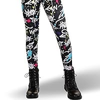 Assorted Colors Punk Leggings for Kids - Child Standard Size | Soft & Comfortable - Perfect for Parties & Everyday Wear, 1 Pc.
