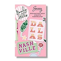Destination Sassy 3 Palette Blockbuster Kit - Eyeshadows, Blush, and Highlighter - Essential Makeup Products - Convenient for Travel - Creates Professional Looks - 3 pc