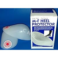 Athletic Plastic Heel Protector Cups Heat Moldable Regular W7.5+/M6+ Box Pair