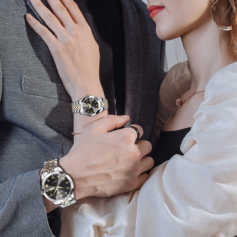 OLEVS Automatische Herren-Armbanduhr, Tourbillon, selbstaufziehend, Mechaniker, Luxus-Business-Edelstahl-Armbanduhr, leuchtend, wasserdicht, Armbanduhr