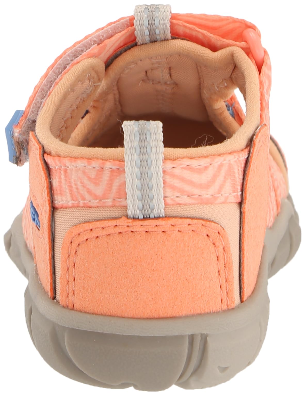 KEEN Kids Seacamp 2 CNX Closed Toe Sandals, Papaya Punch/Marina, 5 US Unisex Toddler