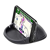 Car Cell Phone Holder Dashboard Phone Holder Phone Mount for Car Anti-Slip Silicone Car Pad Phone Stand Compatible with iPhone,Samsung,Android Smartphones