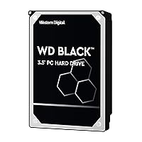 WD Black 6TB Performance Desktop Hard Disk Drive - 7200 RPM SATA 6 Gb/s 128MB Cache 3.5 Inch - WD6002FZWX