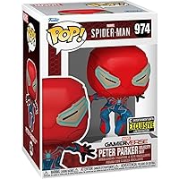 Funko Spider-Man 2 Peter Parker Velocity Suit Marvel Gamerverse Pop! Vinyl Figure #974 - Entertainment Earth Exclusive - Limited Edition Exclusive - Inspired by Marvel's Spider-Man 2 2023 Video Game