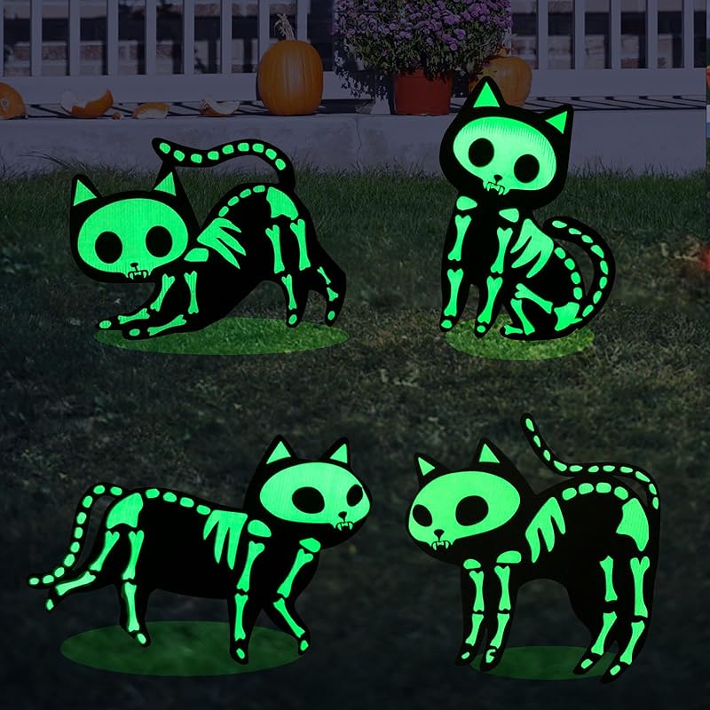 Mua Halloween Decorations Outdoor Yard Signs，4pcs Glow in the ...