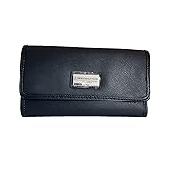 Tommy Hilfiger Women's Zipped Wallet with Multiple Compartments, Black, Taille unique, American