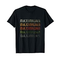 Love Heart Maximilian Tee Vintage Style Black Maximilian T-Shirt