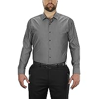 Kenneth Cole Men's Big & Tall Dress Shirt Big and Tall Solid