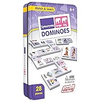 Junior Learning Synonyms Match & Learn Dominoes, Multicolor