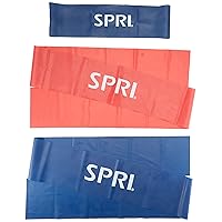 SPRI ABC-R2 Adjustable Exercise Band Body Conditioning Kit, Green & Orange