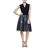 S.L. Fashions Women's Fit and Flare Party Dress-Closeout Special Occasion