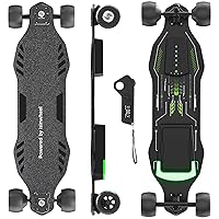 isinwheel V8/V6 Electric Skateboard with Remote, 1200W/450W Brushless Motor, 30 Mph /12Mph Top Speed, Electric Longboard for Adults ＆Teens